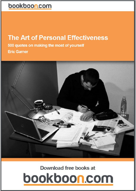 Cover of The Art Of Personal Effectiveness
